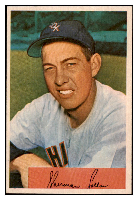 1954 Bowman Baseball #182 Sherm Lollar White Sox EX-MT 463511