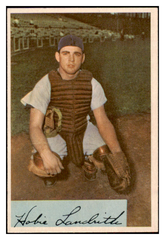 1954 Bowman Baseball #220 Hobie Landrith Reds EX-MT 463522