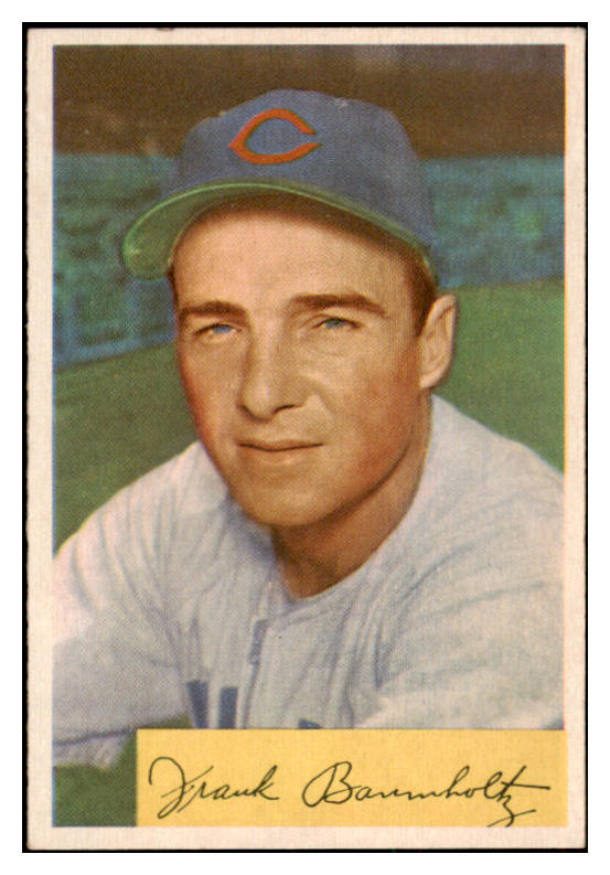 1954 Bowman Baseball #221 Frank Baumholtz Cubs EX-MT 463523
