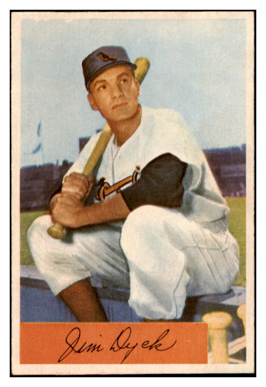 1954 Bowman Baseball #085 Jim Dyck Orioles EX-MT 463531