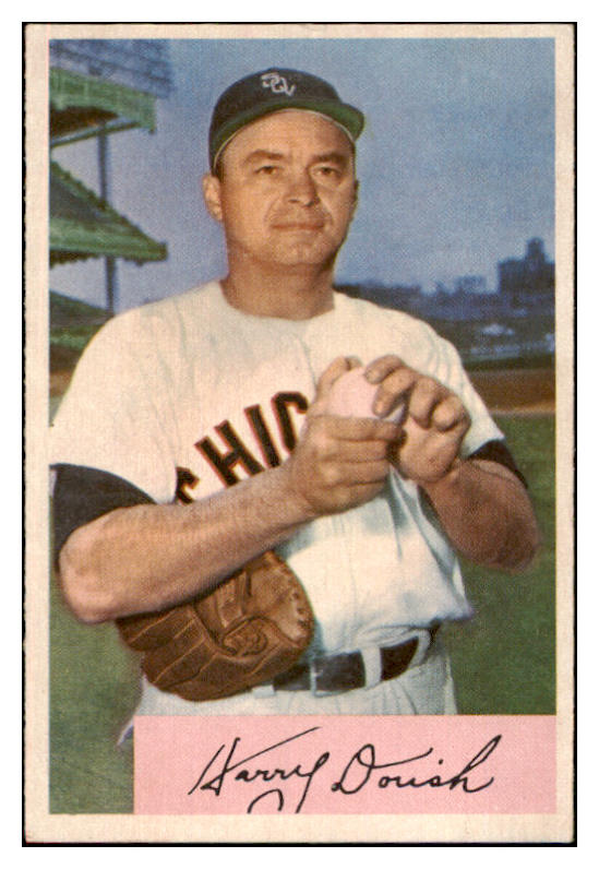 1954 Bowman Baseball #086 Harry Dorish White Sox EX-MT 463532