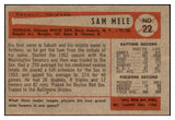 1954 Bowman Baseball #022 Sam Mele White Sox EX-MT 463538