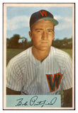 1954 Bowman Baseball #024 Bob Porterfield Senators EX-MT 463563