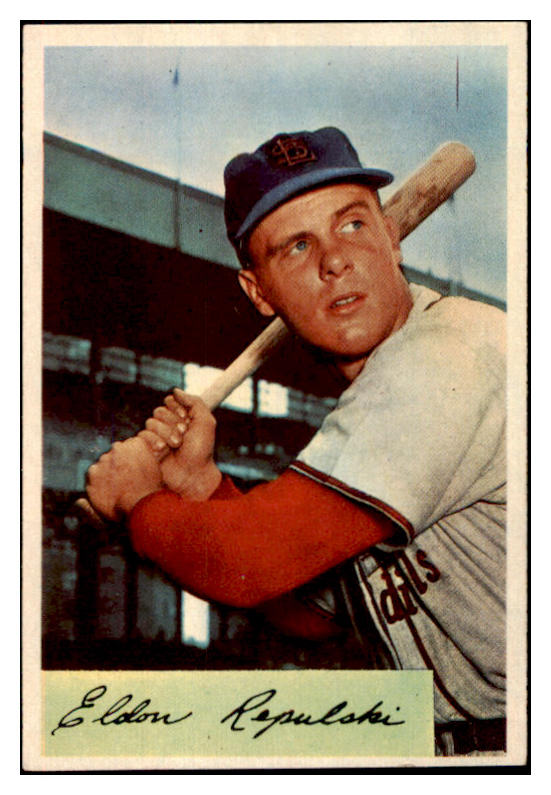1954 Bowman Baseball #046 Rip Repulski Cardinals EX-MT 463570