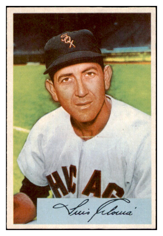 1954 Bowman Baseball #134 Luis Aloma White Sox EX-MT 463589