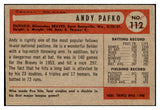 1954 Bowman Baseball #112 Andy Pafko Braves EX-MT 463591