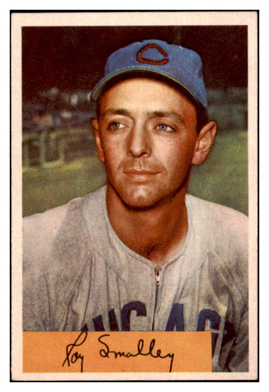 1954 Bowman Baseball #109 Roy Smalley Cubs EX-MT 463602