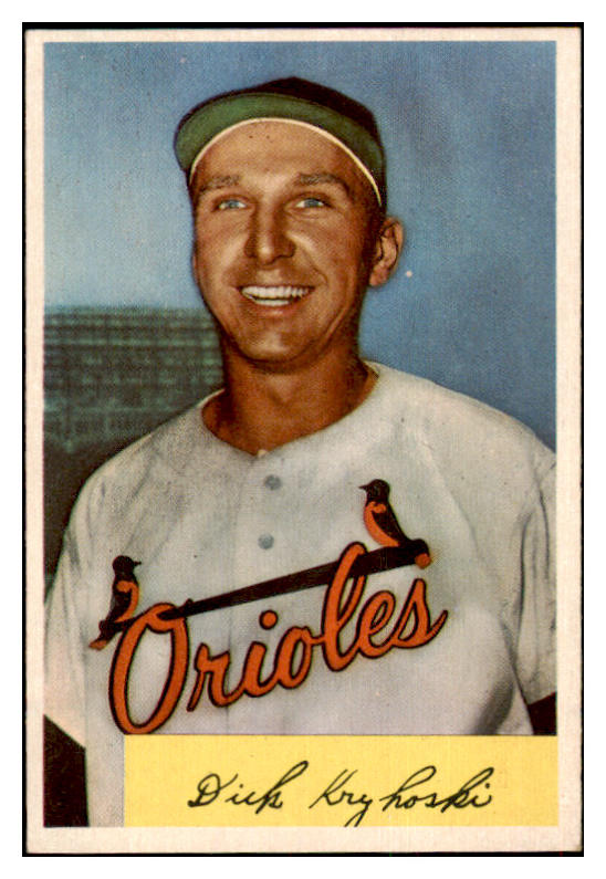 1954 Bowman Baseball #117 Dick Kryhoski Orioles EX-MT 463605