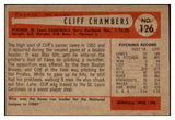 1954 Bowman Baseball #126 Cliff Chambers Cardinals EX-MT 463611