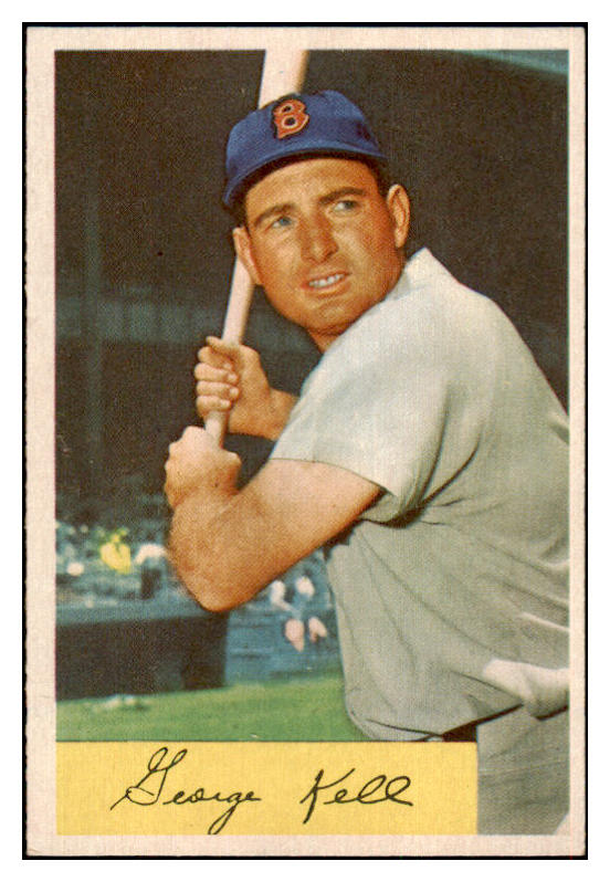 1954 Bowman Baseball #050 George Kell Red Sox EX-MT 463625