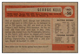 1954 Bowman Baseball #050 George Kell Red Sox EX-MT 463625