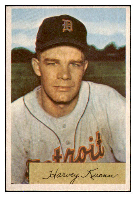 1954 Bowman Baseball #023 Harvey Kuenn Tigers EX-MT 463631