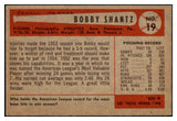 1954 Bowman Baseball #019 Bobby Shantz A's EX-MT 463633