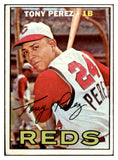 1967 Topps Baseball #476 Tony Perez Reds VG-EX 463674