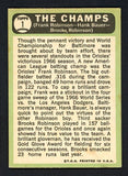 1967 Topps Baseball #001 Brooks Robinson Frank Robinson VG-EX 463702
