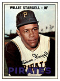 1967 Topps Baseball #140 Willie Stargell Pirates VG-EX 463706