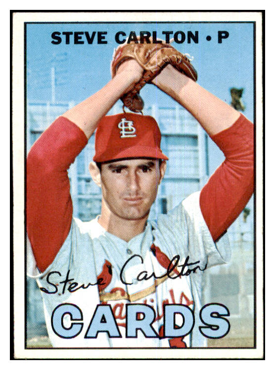 1967 Topps Baseball #146 Steve Carlton Cardinals EX+/EX-MT 463710