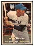 1957 Topps Baseball #055 Ernie Banks Cubs VG-EX 463724