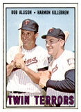 1967 Topps Baseball #334 Harmon Killebrew Bob Allison EX-MT 463731