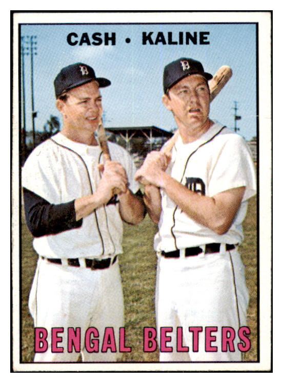 1967 Topps Baseball #216 Al Kaline Norm Cash VG-EX 463733