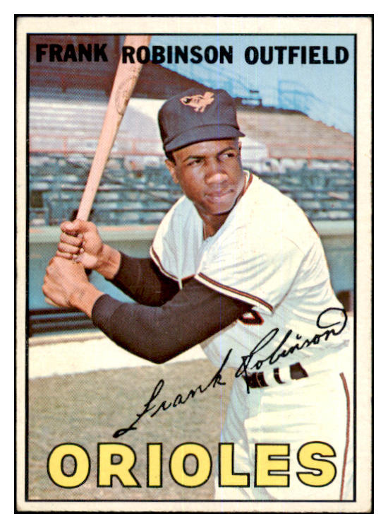 1967 Topps Baseball #100 Frank Robinson Orioles EX 463740
