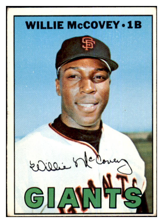 1967 Topps Baseball #480 Willie McCovey Giants VG-EX 463747