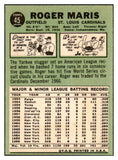 1967 Topps Baseball #045 Roger Maris Cardinals EX-MT 463748