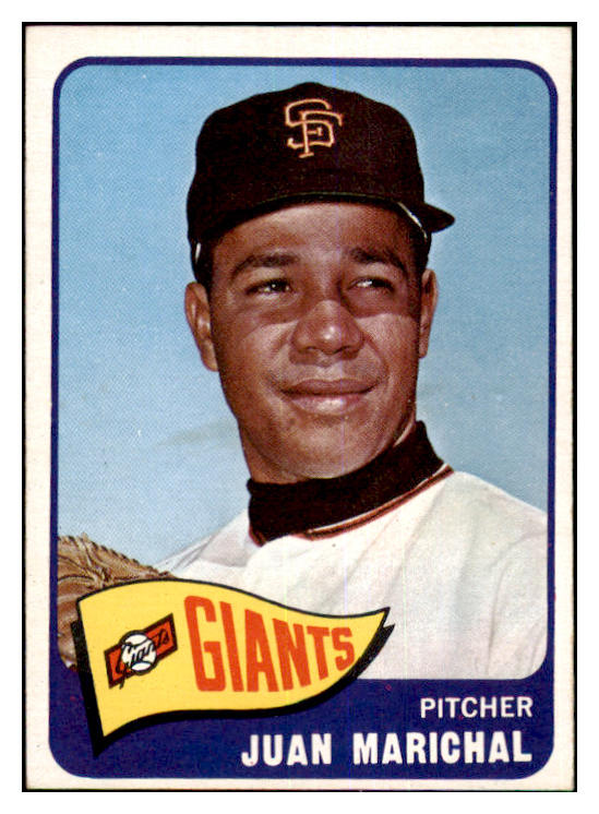 1965 Topps Baseball #050 Juan Marichal Giants EX-MT 463758