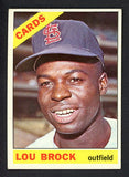 1966 Topps Baseball #125 Lou Brock Cardinals EX 463764