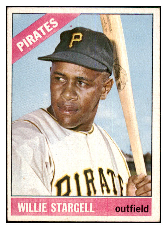 1966 Topps Baseball #255 Willie Stargell Pirates EX 463769