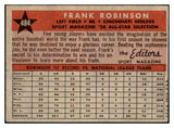 1958 Topps Baseball #484 Frank Robinson A.S. Reds VG-EX 463776