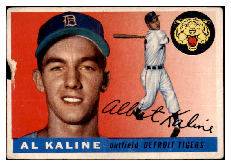 1955 Topps Baseball #004 Al Kaline Tigers PR-FR 463787