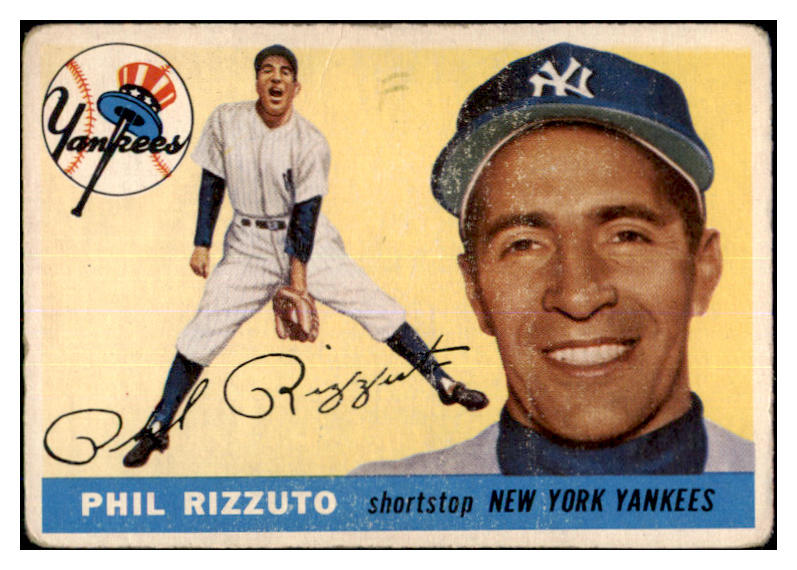 1955 Topps Baseball #189 Phil Rizzuto Yankees Fair 463800