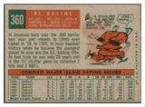1959 Topps Baseball #360 Al Kaline Tigers EX-MT 463803