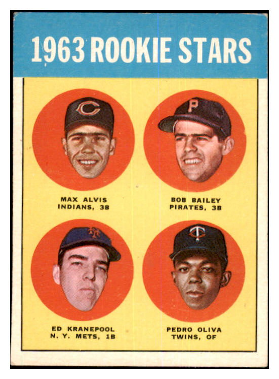 1963 Topps Baseball #228 Tony Oliva Twins VG-EX/EX 463840