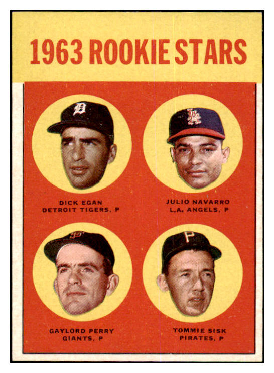 1963 Topps Baseball #169 Gaylord Perry Giants NR-MT 463881