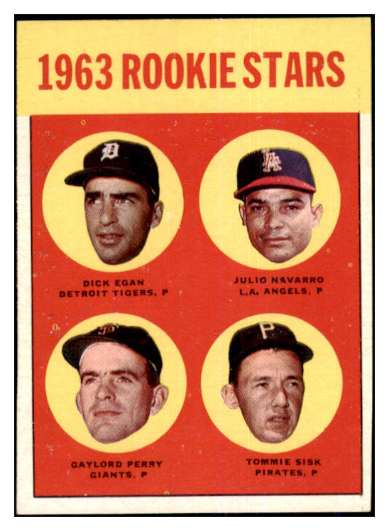 1963 Topps Baseball #169 Gaylord Perry Giants NR-MT 463891