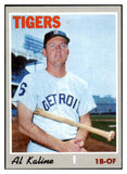 1970 Topps Baseball #640 Al Kaline Tigers EX-MT/NR-MT 463902