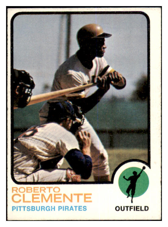 1973 Topps Baseball #050 Roberto Clemente Pirates EX-MT 463918