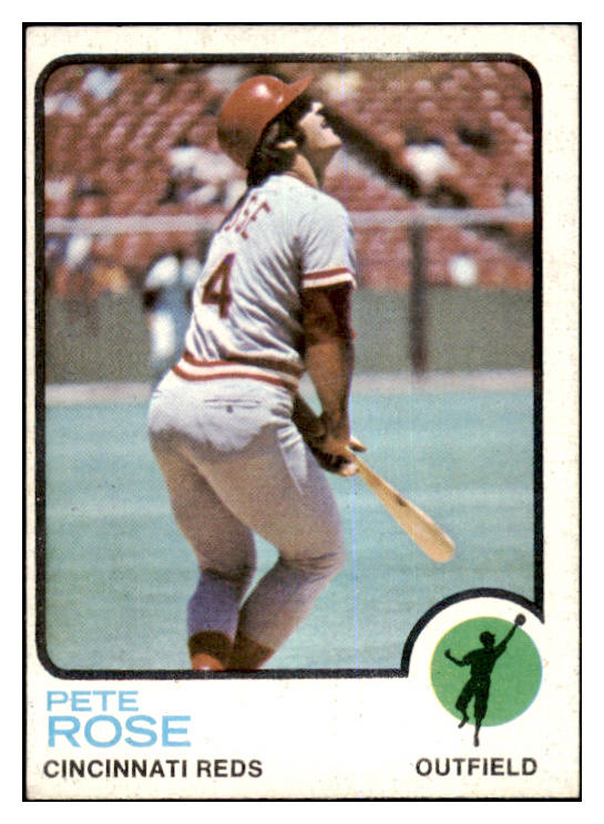 1973 Topps Baseball #130 Pete Rose Reds EX-MT 463920