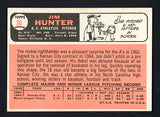 1966 Topps Baseball #036 Catfish Hunter A's EX-MT 463947