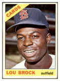 1966 Topps Baseball #125 Lou Brock Cardinals GD-VG 463954