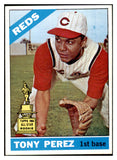 1966 Topps Baseball #072 Tony Perez Reds EX+/EX-MT 463955