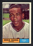 1961 Topps Baseball #350 Ernie Banks Cubs EX 463971