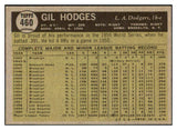 1961 Topps Baseball #460 Gil Hodges Dodgers EX-MT 463979