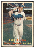 1957 Topps Baseball #170 Duke Snider Dodgers GD-VG 463992