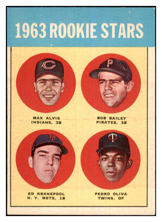 1963 Topps Baseball #228 Tony Oliva Twins EX-MT 464009