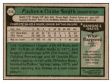 1979 Topps Baseball #116 Ozzie Smith Padres EX+ 464018