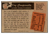 1955 Bowman Baseball #022 Roy Campanella Dodgers Good scuff back 464044