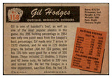 1955 Bowman Baseball #158 Gil Hodges Dodgers VG-EX 464045